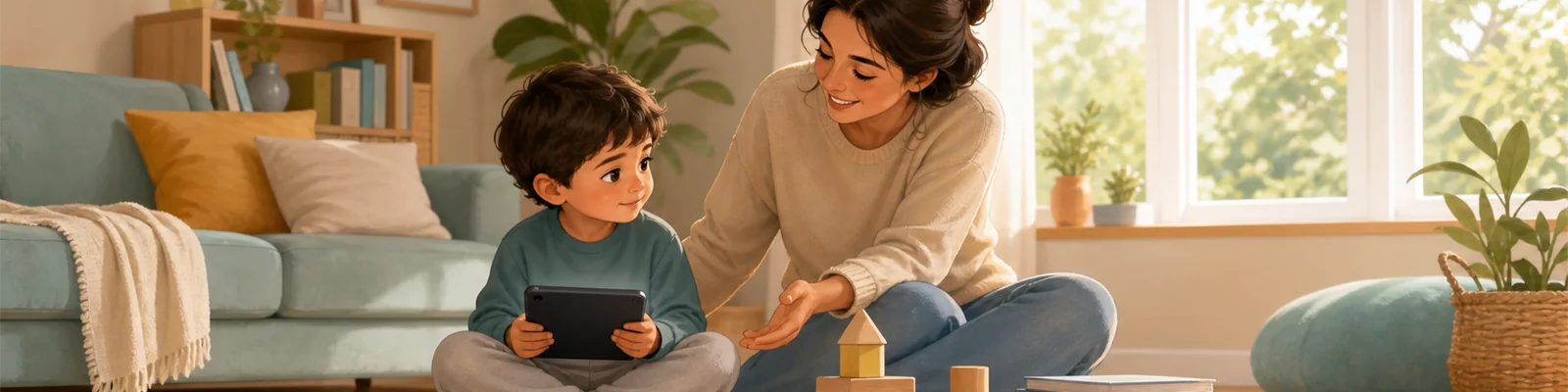 Çocuklarda Ekran Bağımlılığı rehber görseli